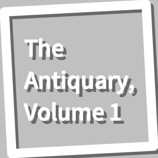 Book, The Antiquary, Volume 1 logo