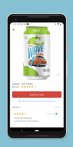 Wave Soda Screen 2