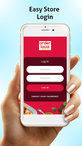 Android application OrderEats Manager screenshort