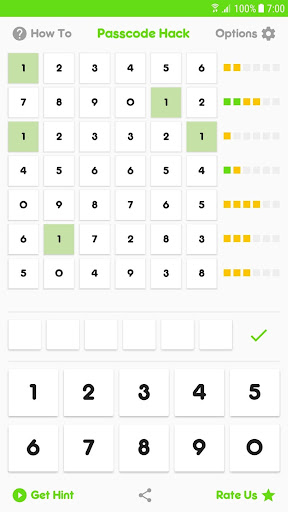 Passcode Hack - Crack the code Screen 2