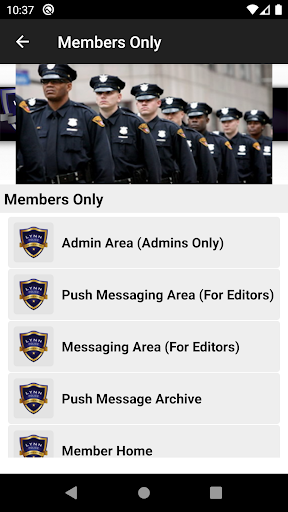 Lynn Police Association Screen 2