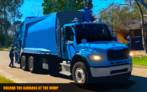 รถบรรทุกขยะ Sim Truck Truck