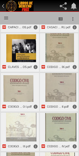 Libros de Derecho Screen 3