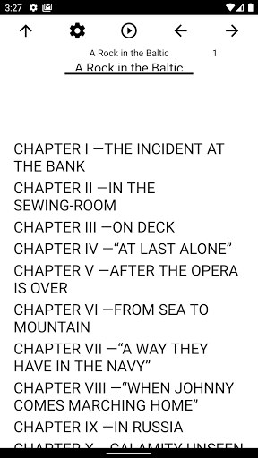 Android application Book, A Rock in the Baltic screenshort