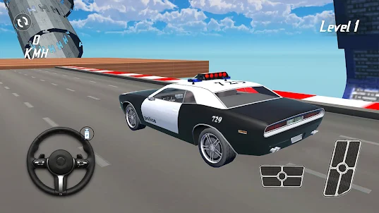 Police Car Real: Race 3D