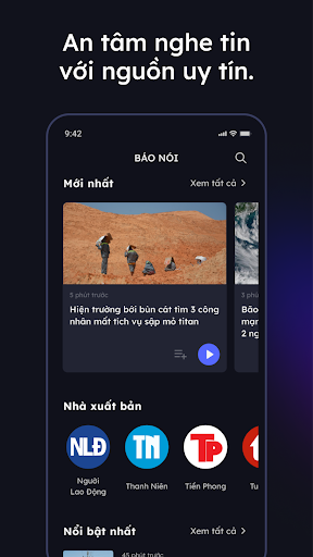 Báo Nói - Nghe tin với AI Screen 3