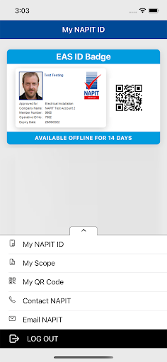 NAPIT ID Screen 2