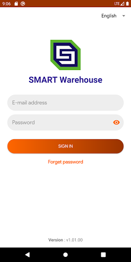 Android application SMART Warehouse screenshort