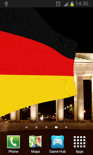 Germany Flag Live Wallpaper Screen 3