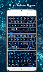 Glitter Keyboard Theme