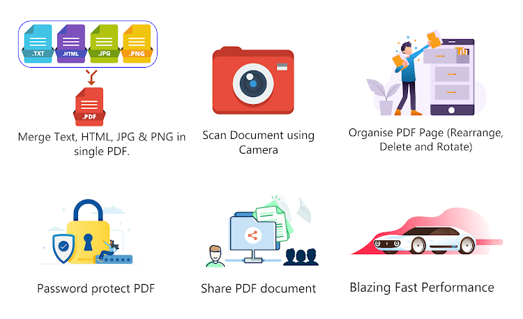 PDF Merge, Rearrange, Rotate & - 2.4 - (Android)