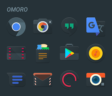 Omoro - Icon Pack Tangkapan layar