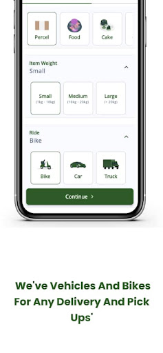 Android application Grabb247 screenshort