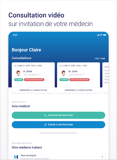 Medaviz – Teleconsultation screenshot