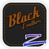 Black Leather Zero Launcher icon