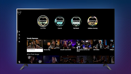 Screenshot of Real Music TV