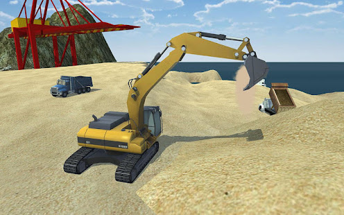 Heavy Construction Excavator: Dump Truck & Loader 1.3 APK screenshots 1