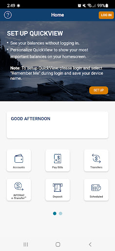 Android application MAXAFinancial Mobile App screenshort