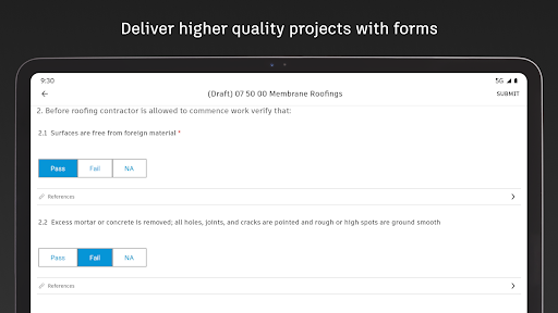 Screenshot of Autodesk Construction Cloud