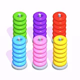 Hoop Stack - Color Puzzle Game icon