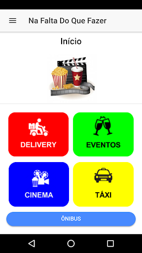 Android application Na Falta do que Fazer screenshort