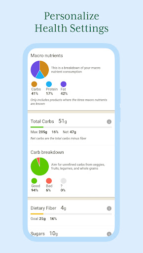 Calorie Counter App: Fooducate‏ Gallery 10