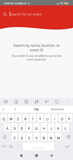 Gore Events Screen 2