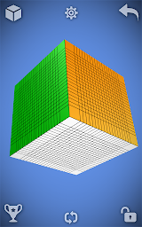 Magic Cube Rubik Puzzle 3D