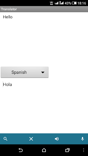 Translator Screen 2