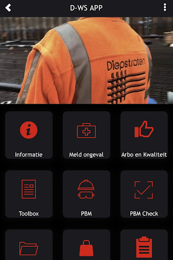Android application D-WS Veiligheidsapp screenshort