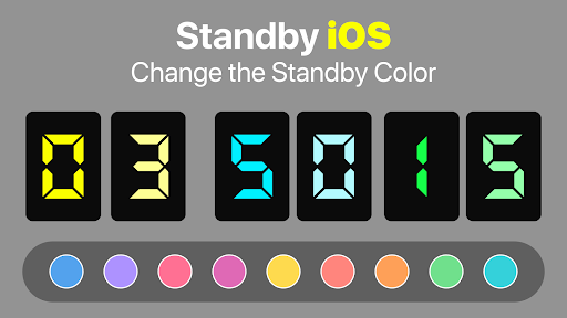 StandBy: AOD Display Clock Screen 3