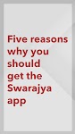 screenshot of Swarajya