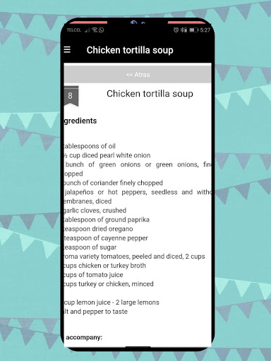 Chicken tortilla soup
