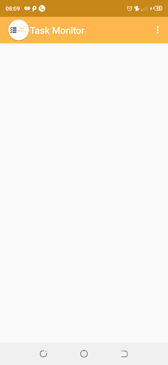 Android application Task Monitor screenshort