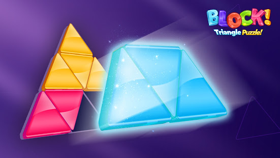 Bloquer! Puzzle triangle: Tangram
