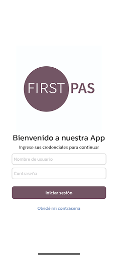 Android application FirstPas screenshort