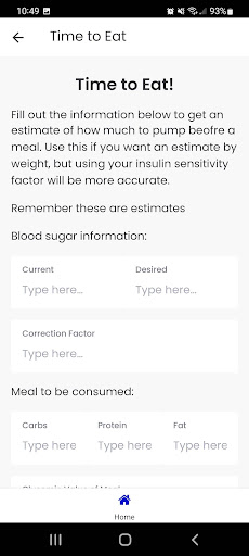 Calculating Diabetes Screen 3