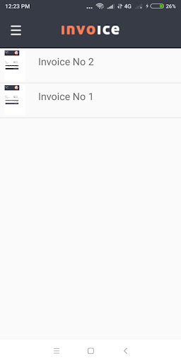 Invoice and Billing