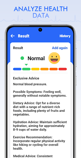 BP Tracker : Health Diary Screen 2