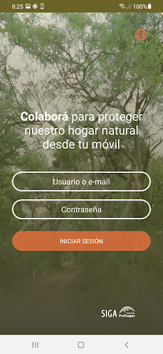 Bioregistros Screen 2