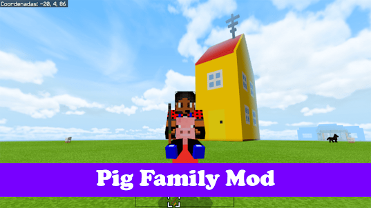 Peppa Pig Jogos Minecraft Mod