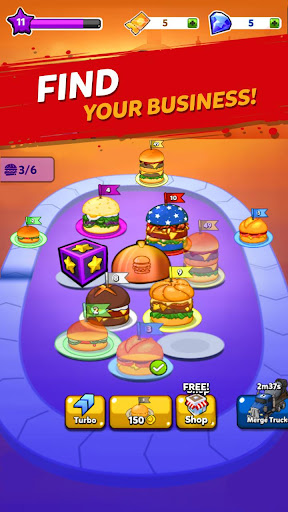 Merge Burger: Food Evolution Cooking Merger 2.0.1 screenshots 3