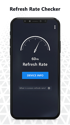 Android application Real-Time Screen Refresh Rate screenshort