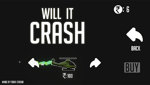 Android application Will it Crash screenshort