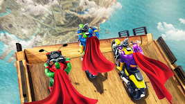 screenshot of Super Hero Bike: Racing Game