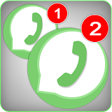 Open 2 Account Whatsapp Prank icon