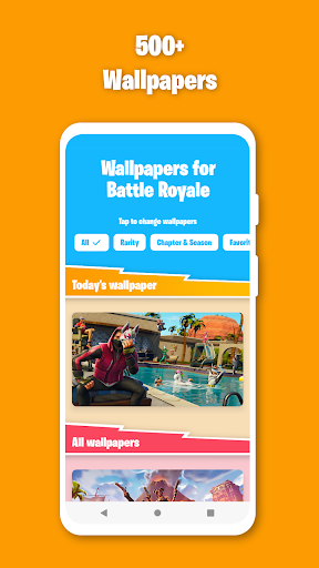 Android application Wallpapers For Battle Royale screenshort