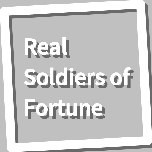 Book, Real Soldiers of Fortune logo