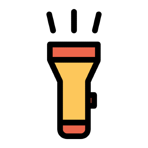 흔한 손전등, 비상용 깜박이 logo
