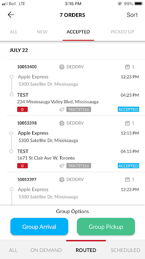 App screenshot